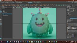 How to model cute character maya 2023 [upl. by Fulmer370]