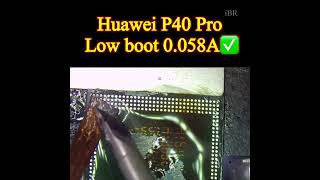 Huawei P40 pro No Power Repair Low boot 0058A CPU Reball✅👍✌️ [upl. by Erroll525]