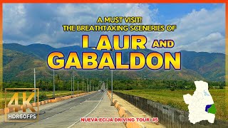 Relaxing Road Trip  Laur and Gabaldon in Nueva Ecija Napakaganda  Philippines  4K [upl. by Melvena3]