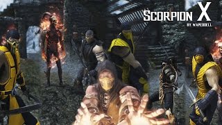 Skyrim Special Edition Scorpion MKX Mod [upl. by Boyd192]