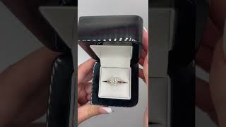 Your love deserves the best sparkle ✨ Moissanite Jewellery Proposal Wedding MoissaniteRing [upl. by Becki]