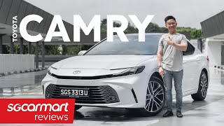 Toyota Camry 25 Hybrid Elegance  Sgcarmart Reviews [upl. by Therine85]