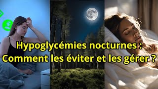 Hypoglycémie nocturne diabète nocturne  comment les éviter et les gérer  Solutions conseils [upl. by Jamison]