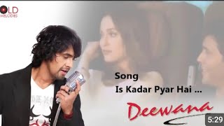 Is Kadar Pyaar hai tumse  Nitesh  Sonu Nigam  WeekendEuphony [upl. by Nell824]