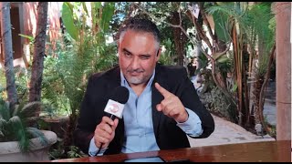 VICENTE SERRANO RECONOCE A REPORTERA DE TV AZTECA POR SU APOYO COMO COLEGAS PERIODISTAS [upl. by Ahsael]