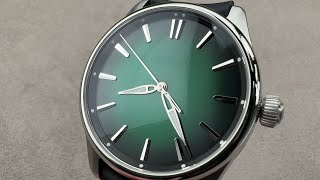 H Moser amp Cie Pioneer Centre Seconds Cosmic Green 32011201 H Moser amp Cie Watch Review [upl. by Vivienne]