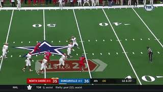 Greatest High School Football Finish North Shore wins 2018 6A Texas High School State Championship [upl. by Ydissac]