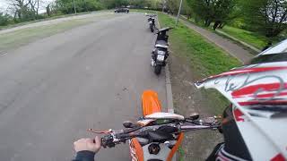 Ktm exc 125 2t GOPRO hero3 onboard [upl. by Lenoyl]