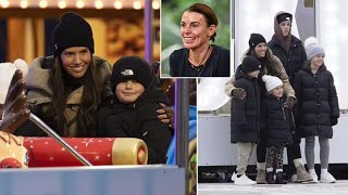 Rebekah Vardys Festive Day Out Amid Coleen Rooneys TV Success [upl. by Llennod577]