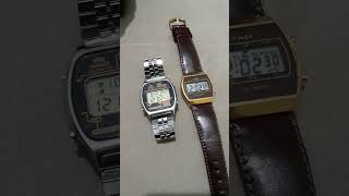 Orient digital Lc amp Timex watch Lcd 1980 [upl. by Icnarf85]