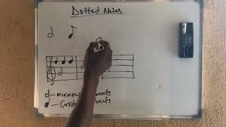 Dotted notes and its explanation How To understand the dotted notes [upl. by Ellemac]