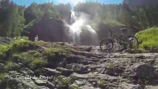 Traversée des Alpes à VTT par le GR5 [upl. by Nnylyak]