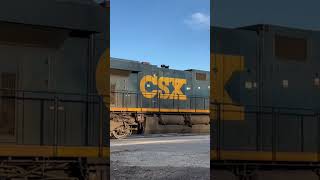 CSX M427 in Worcester MA [upl. by Ydolem]