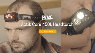 Petzl Actik Core 450L Headtorch Expert Review 2022 [upl. by Aihsital]