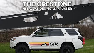 Learn How to Install the Sherpa Crestone Roof Rack on your 4Runner  20102023 Toyota 4Runner [upl. by Ala]