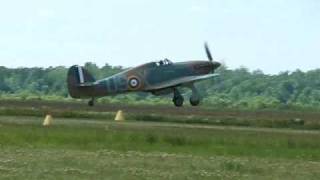 Hawker Hurricane at Russell Group Air Show [upl. by Aikkin790]