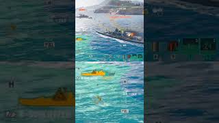 World of Warships  Schlieffen vs Schlieffen worldofwarshipsgameplay [upl. by Nilauqcaj]