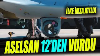 ASELSAN ilke imza attı 12den vurdu  Aselflir500  Savunma Sanayi  Bayraktar TB2  ASELS [upl. by Noislla]