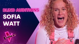 The Blind Auditions Sofia Watt sings Its a Mans Mans Mans World by James Brown [upl. by Esyla]