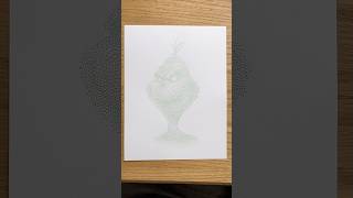 Grinch Drawing grinchgoesviral christmasart christmasdrawing christmasartist grinch artwork [upl. by Press632]