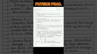 To Plot The Graph Of Equipotential Lines Of Electric Field physics practical like subscribe ok [upl. by Massiw]