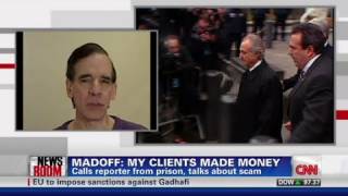 CNN Bernie Madoff victim outraged over jail interview [upl. by Nanek]