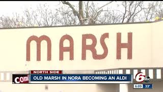 ALDI to open at Nora Corners Shopping Center in former Marsh location [upl. by Aynik]