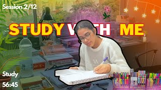 Study With Me  Live  Pomodoro 12010  Rain Music  JEE NEET CA  Silent Breaks [upl. by Enelyw]