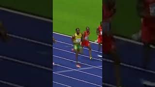 958  Usain Bolt ⚡ becomes fastest man alive at 09 Worlds shorts [upl. by Bjork]