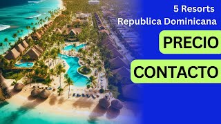 Los 5 resorts más económicos en República Dominicana [upl. by Balliett]