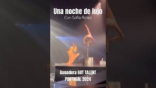 Junto a la Ganadora de Got Talent Portugal 2024 ❤️‍🔥SOFIA ROLAO singer gottalent music [upl. by Krusche]