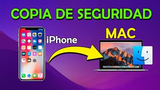 COPIA DE SEGURIDAD de iPhone en MAC [upl. by Peedsaj199]