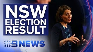 The Liberal government holds on to power in NSW state election  Nine News Australia [upl. by Namrehs]