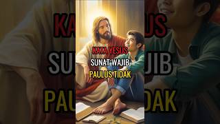 KATA YESUS BERSUNAT WAJIB TAPI PAULUS BILANG TIDAK shortsfeed tanyailmuindonesia [upl. by Atiuqiram857]