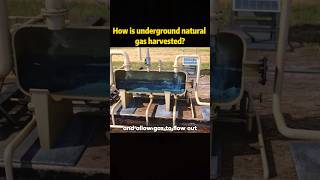 How is underground natural gas harvestedpetroleum problems capture youtube foryou [upl. by Hawkie]