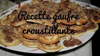 2  Recette Gaufre Facile طريقة عمل الكوفر •♡JEMI [upl. by Engelbert]