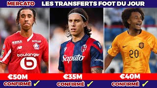 MERCATO ÉTÉ 2024  TOUS LES TRANSFERTS FOOT CONFIRMÉS AUJOURDHUI [upl. by Gilus]