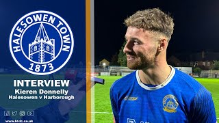 PLAYER INTERVIEW  Kieren Donnelly after Harborough victory [upl. by Eitsyrc]