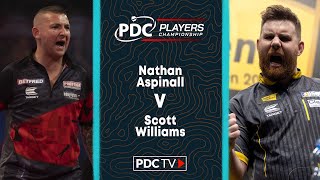 Aspinall v Williams  Final  2022 Players Championship 17 [upl. by Zacharias]