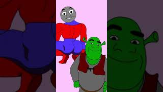 Thicc Omni Man but its train Thomas and Shrek Shorts [upl. by Gylys]