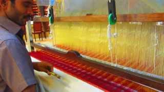 Kanchipuram Handloom Silk Saree Weaving Process [upl. by Nasho]