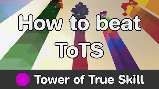 Remaster JToH  Tower of True Skill ToTS guide [upl. by Durwyn]