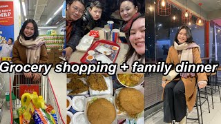 Grocery shopping  family dinner 🙃  Thursday Vlog  Tenzing Dolkar subba [upl. by Melone]