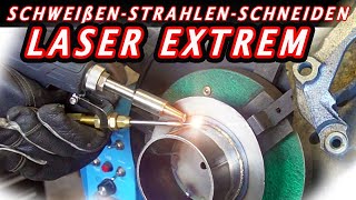 Der unglaubliche LASER  Schweißen Strahlen Schneiden [upl. by Wake]