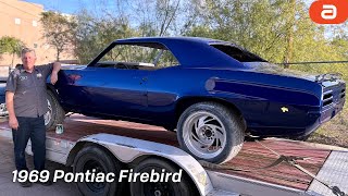 1969 Pontiac Firebird restoration [upl. by Orag]