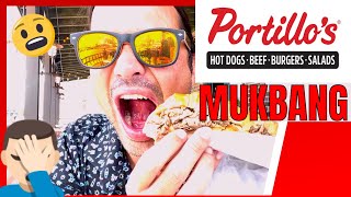 Portillos Mukbang in Tampa FL tampa [upl. by Sihonn]