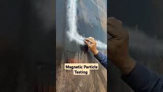 Magnetic Particle Testing Procedures In Site  ndtlevel2  pipework  welding  pipeline short [upl. by Semaj169]