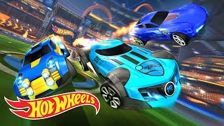 Rocket League Triple Threat DLC Trailer  Hot Wheels Gaming  HotWheels [upl. by Legnaros23]