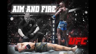 Israel Adesanya Highlights  Aim amp Fire 🔥  2024 [upl. by Peterec]