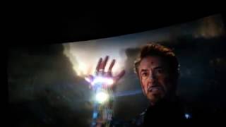 I Am Ironman  Theatre Reaction 2  Avengers Endgame [upl. by Gnirps]